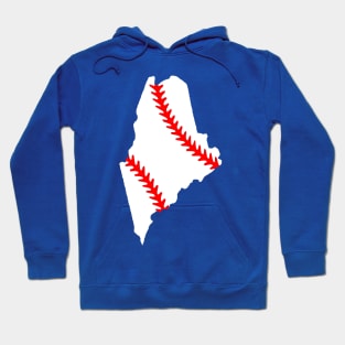 MAINE BASEBALL STATE Hoodie